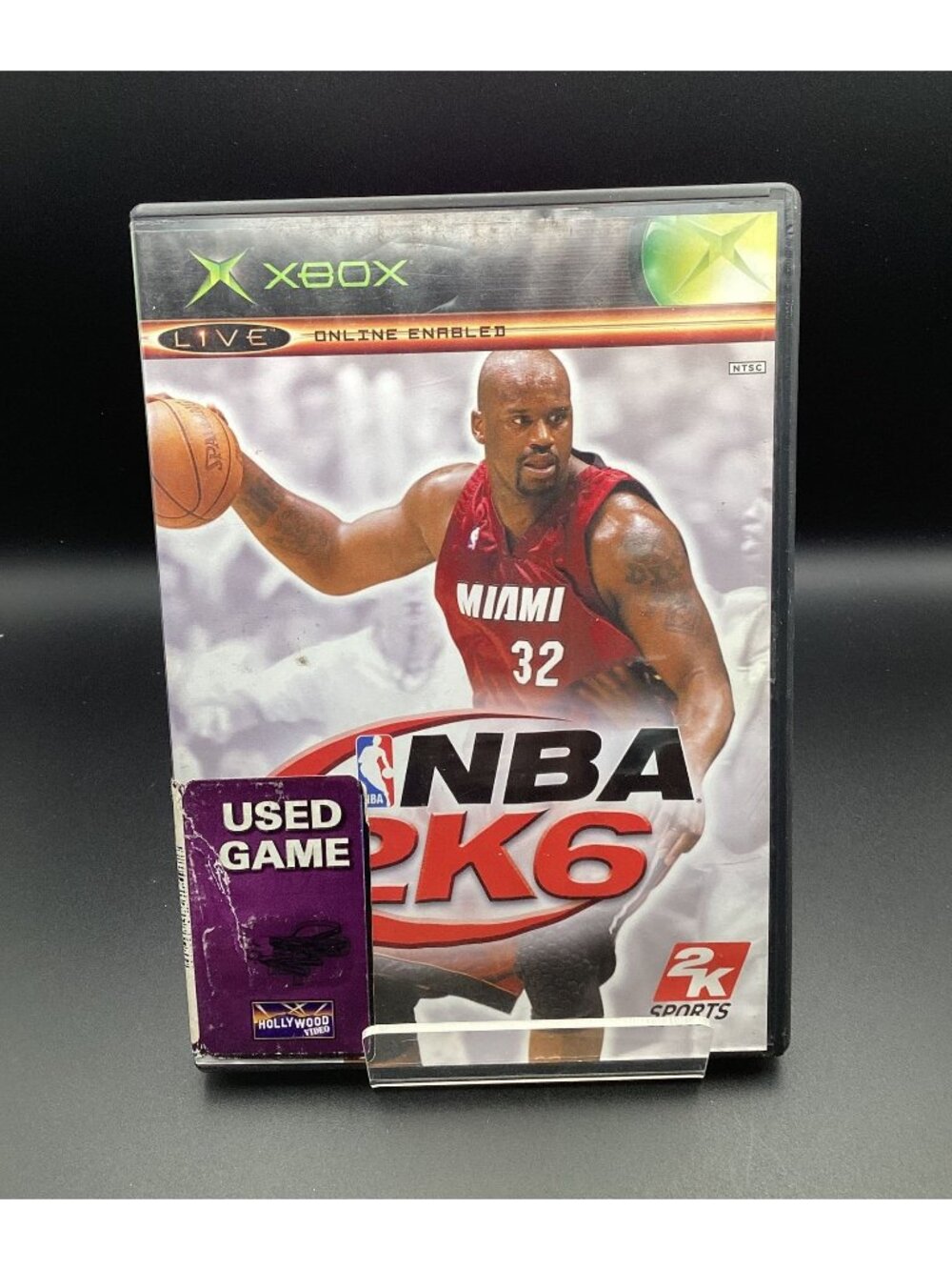 NBA 2K6 Microsoft Xbox 2005 Game & Case Only Untested Basketball Video Game Disc